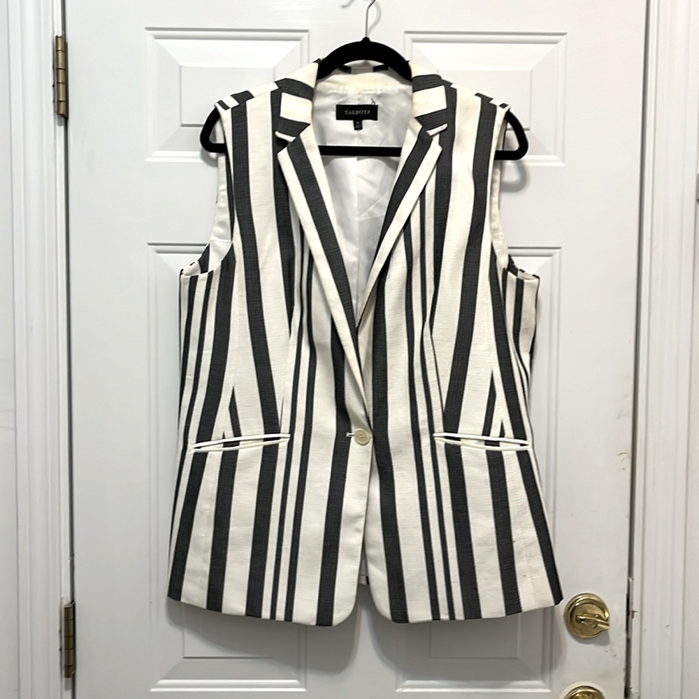 Talbots Lined Vest